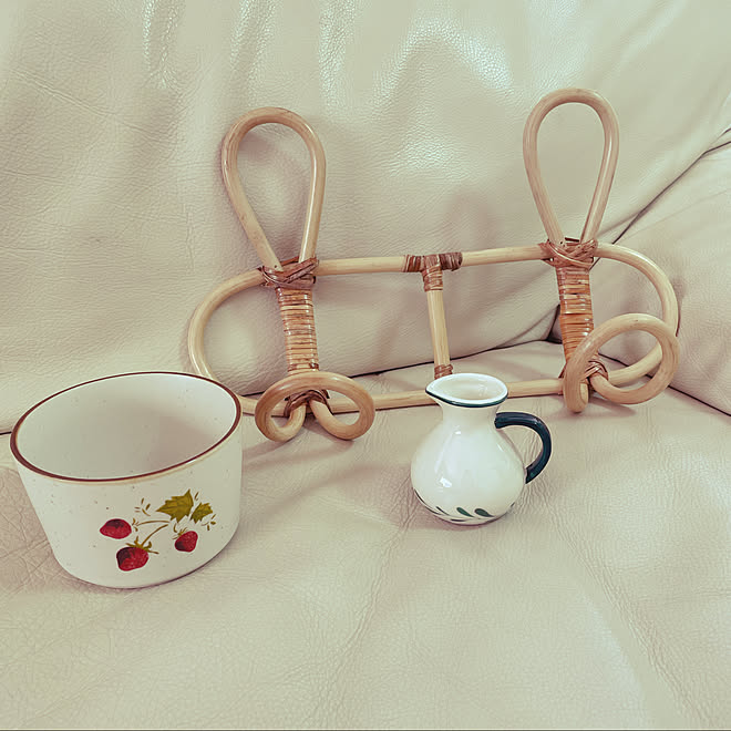 食器 ラタンハンガー ラタン 購入品紹介 ナチュラル などのインテリア実例 22 03 10 10 43 19 Roomclip ルームクリップ