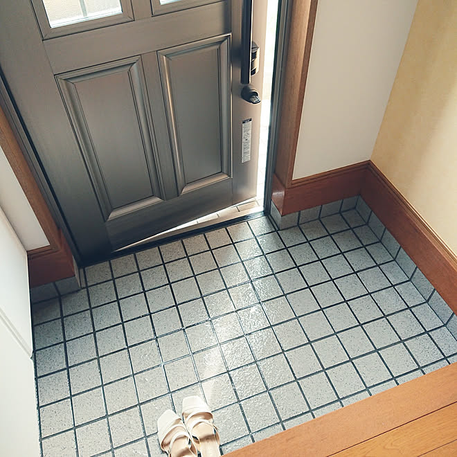 玄関 入り口 猫と暮らす 掃除しやすい 一人暮らし シンプルのインテリア実例 09 05 10 39 26 Roomclip ルームクリップ