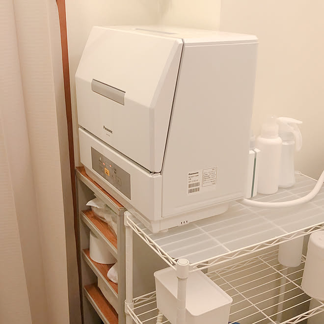 食洗機 プチ食洗 一人暮らし 6畳1k 玄関 入り口のインテリア実例 21 04 06 12 31 05 Roomclip ルームクリップ