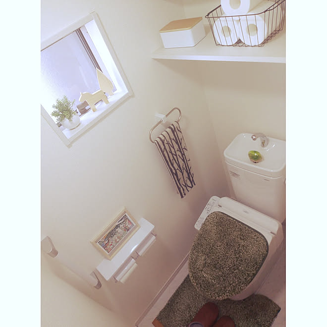 バス トイレ トイレのインテリア 北欧 ナチュラル 雑貨 などのインテリア実例 22 03 03 17 36 40 Roomclip ルームクリップ