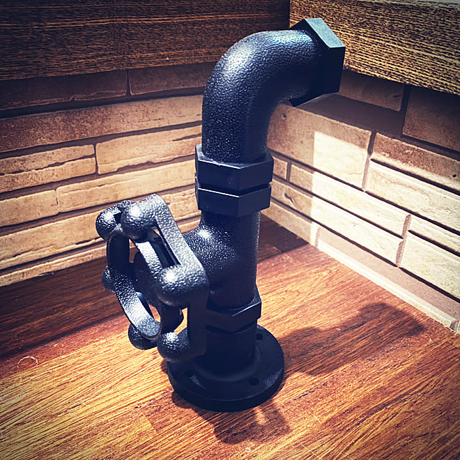 Diy インテリアモジュールパーツ 廃盤 セリア 男前 などのインテリア実例 21 01 14 19 22 44 Roomclip ルームクリップ