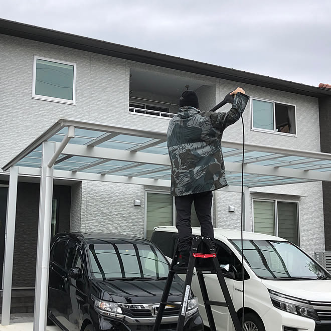 ケルヒャー 外回り 外構 大掃除 カーポート などのインテリア実例 2019 12 29 19 52 24 Roomclip ルームクリップ