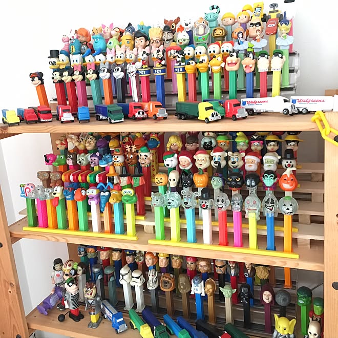 棚 ペッツ台diy ペッツ Pezのインテリア実例 16 10 23 15 37 28 Roomclip ルームクリップ