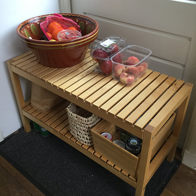 Ikeaベンチ Molger Ikea かご収納 海外インテリア などのインテリア実例 07 25 19 30 19 Roomclip ルームクリップ