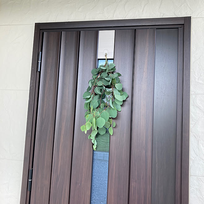 ユーカリスワッグ ユーカリのドライ ユーカリ ユーカリポポラス 桧家住宅 などのインテリア実例 10 07 21 24 14 Roomclip ルームクリップ