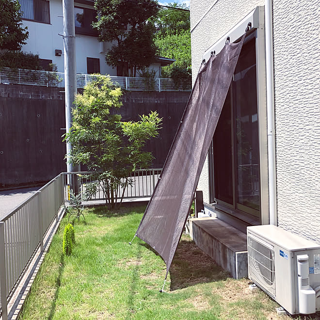 シマトネリコ/オーニング/暑さ対策/タープ/壁/天井のインテリア実例 - 2019-07-28 09:00:52