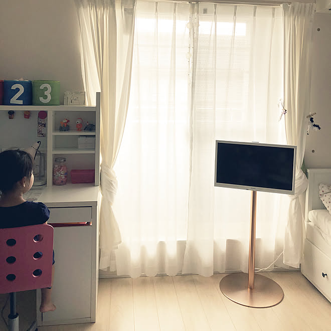 Anatairo テレビスタンド テレビ台 Ikea 子供部屋 などのインテリア実例 19 07 05 15 53 49 Roomclip ルームクリップ