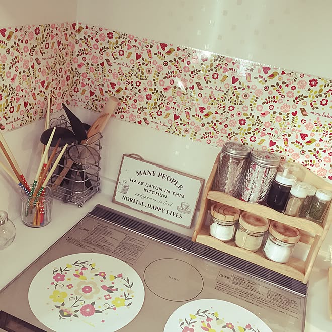 キッチン ベルメゾン ミニラボ Mini Labo ナチュラル カフェ風 などのインテリア実例 16 01 12 11 56 15 Roomclip ルームクリップ