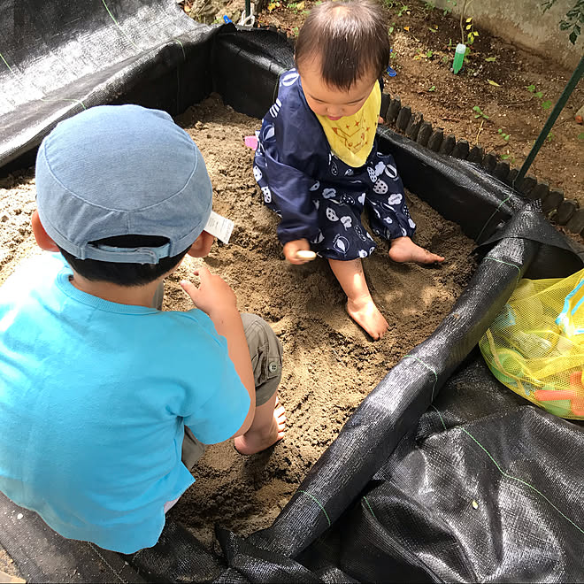 砂場用砂 カインズ Diy 幼児用 玄関 入り口のインテリア実例 05 13 21 59 27 Roomclip ルームクリップ