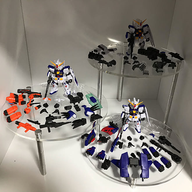 コレクションケース/おたく部屋/ガンダム/モビルスーツアンサンブル/棚のインテリア実例 20210219 173039