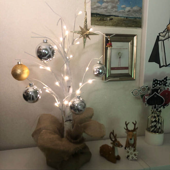 FlyingTiger/theconranshop/ZARA HOME/白樺ツリー/クリスマスオーナメント...などのインテリア実例 - 2019-11-21 03:51:26