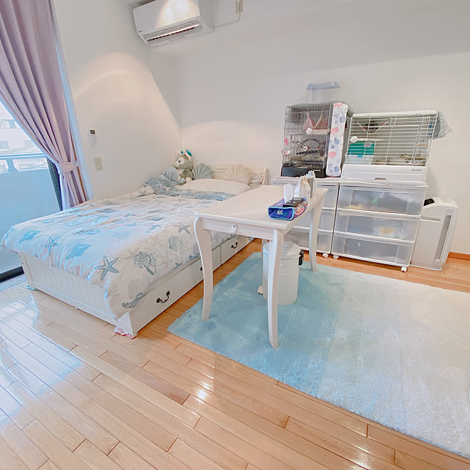 ディズニー フレンチカントリー シェルモチーフ マリンテイスト ブルーが好き などのインテリア実例 19 12 13 14 10 26 Roomclip ルームクリップ