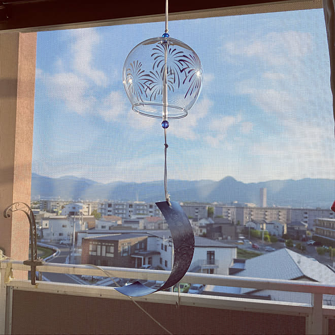 ダイソー ガラス風鈴 花火柄 登場 花火柄