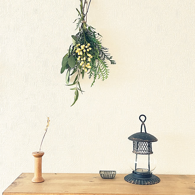 すずらんのドライ ドライフラワー 白南天 1969組 壁 天井のインテリア実例 22 01 12 09 28 45 Roomclip ルームクリップ