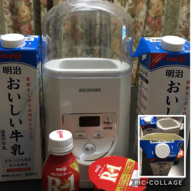 キッチン ヨーグルトメーカー アイリスオーヤマ ヨーグルトメーカー アイリスオーヤマ R1ヨーグルト などのインテリア実例 17 12 10 07 22 Roomclip ルームクリップ
