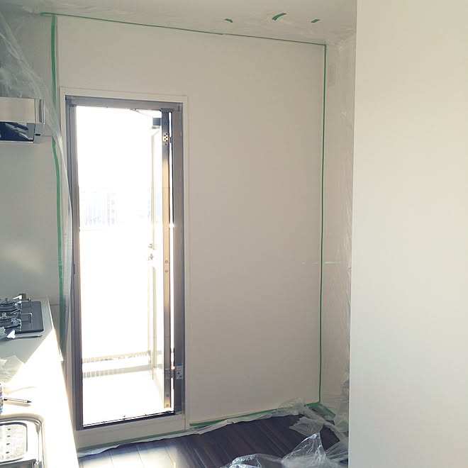 キッチン 勝手口 マンション 新居 新築 などのインテリア実例 15 10 01 14 17 00 Roomclip ルームクリップ