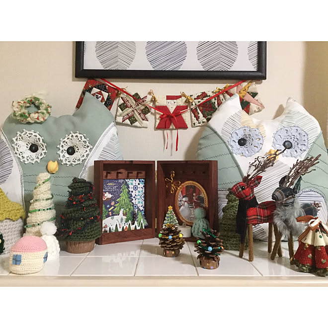 キーBOX/クリスマス/RCの出会いに感謝♡/いつもありがとうございます❤️/ハンドメイド...などのインテリア実例 - 2019-11-14 16:33:58
