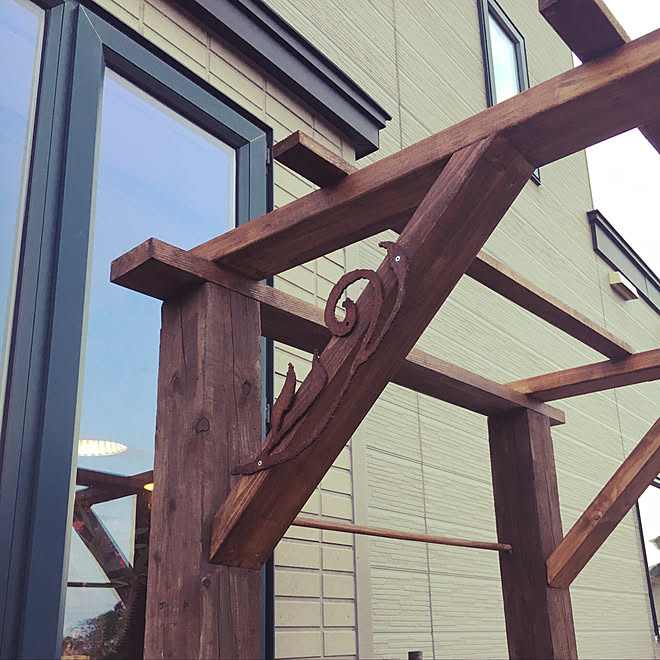 机 アイアン小物 アイアン雑貨 アーチｄｉｙのインテリア実例 18 05 30 19 44 13 Roomclip ルームクリップ