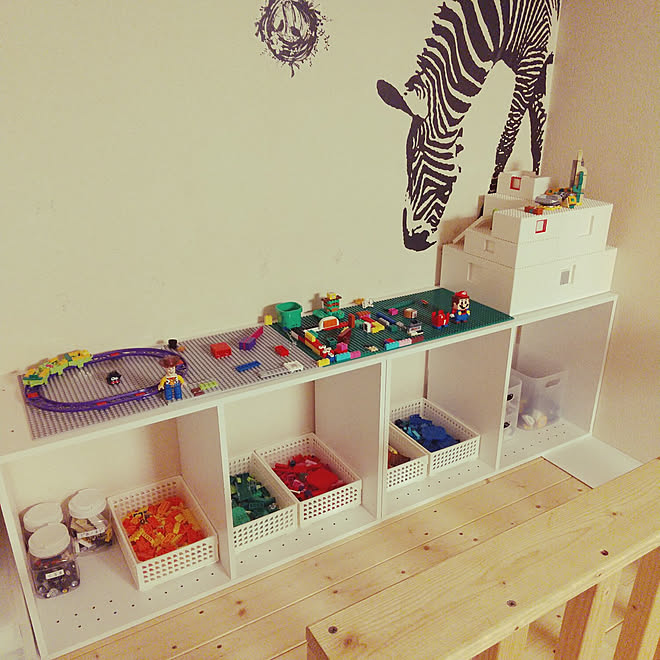 棚/100均/おもちゃ収納/LEGO収納のインテリア実例 20210619 165923 | RoomClip(ルームクリップ) 棚/100均/おもちゃ収納/LEGO収納のインテリア実例 20210619 165923 | RoomClip(ルームクリップ)