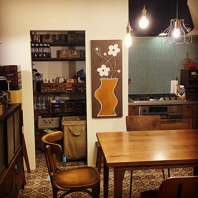 パントリー 古道具 メルカリで不用品販売中 昭和レトロ 和家具 などのインテリア実例 21 05 05 07 56 54 Roomclip ルームクリップ