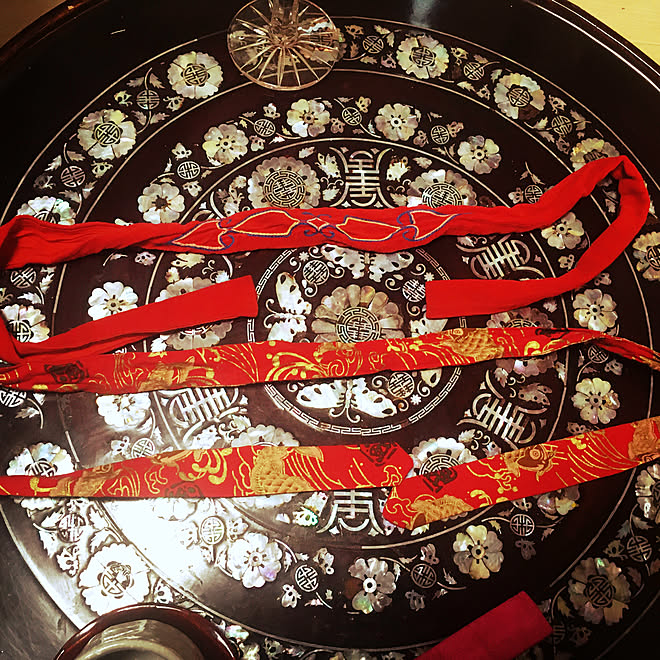 紐 髪を結ぶ 髪留め 和風アクセサリー 髪被喪 などのインテリア実例 04 23 15 37 53 Roomclip ルームクリップ