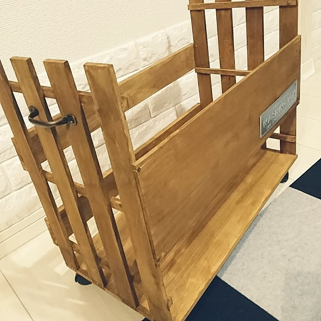 Diy 寒さ対策 ガスファンヒーター キャスター付き収納 100均 などのインテリア実例 16 10 24 22 27 Roomclip ルームクリップ