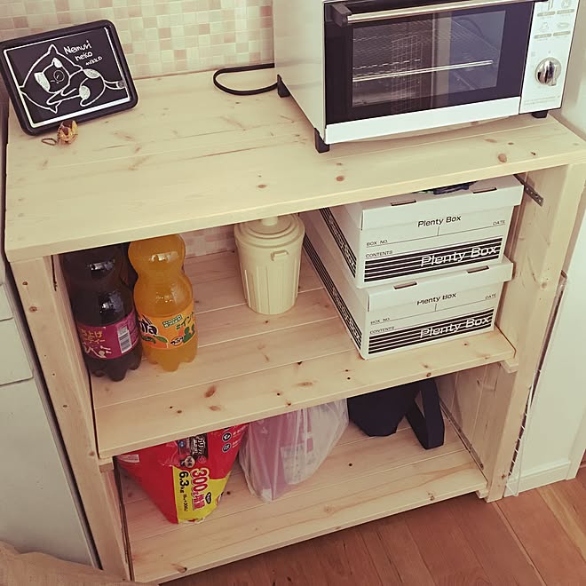 棚/日替わり投稿企画!水曜日/DIY/2×4で作る家具/ハンドメイド&hellip;などのインテリア実例 20170624 124142