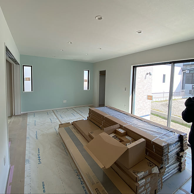 北欧 サンゲツ壁紙 リビングのインテリア実例 22 02 06 16 57 47 Roomclip ルームクリップ