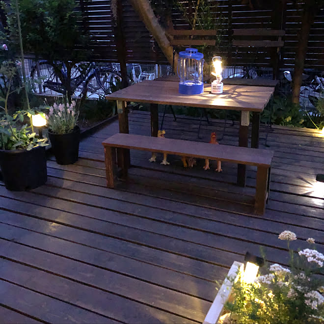 縁側ウッドデッキ Diy 自作 ガーデン 手作り などのインテリア実例 05 14 19 26 23 Roomclip ルームクリップ