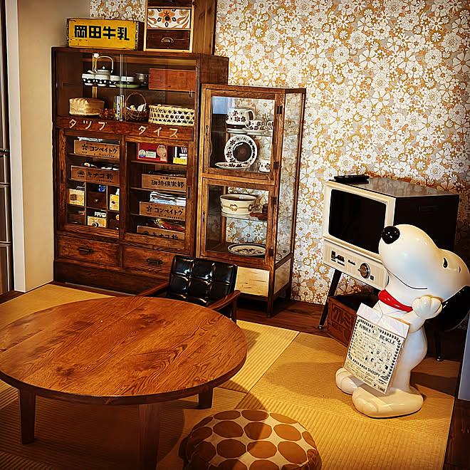 古道具 昭和レトロ 古民家風 カフェ風インテリアを目指して こどもと暮らす などのインテリア実例 22 08 19 07 19 23 Roomclip ルームクリップ