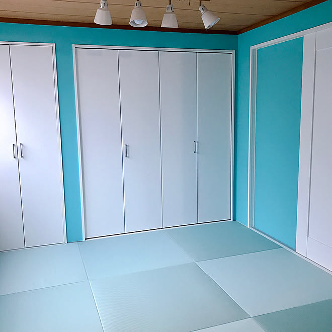 やって良かった 清流青磁色 健やかくん 健やか畳 ダイケン畳 などのインテリア実例 21 04 19 16 43 36 Roomclip ルームクリップ