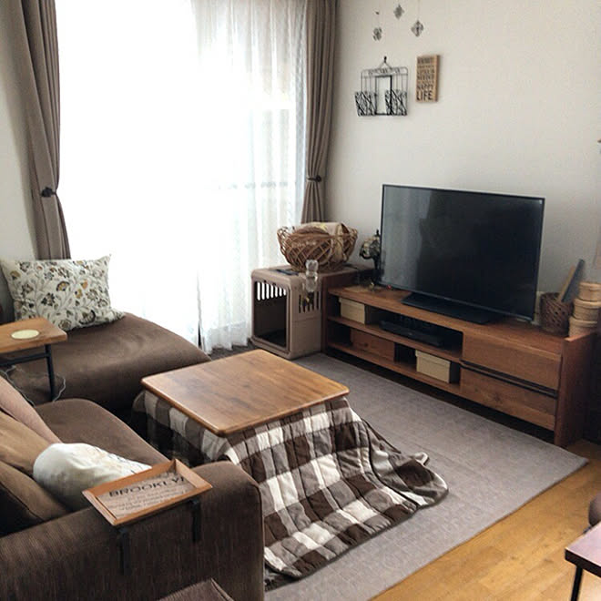 昭和のこたつ ちびこた カフェ風インテリア 秋インテリア リビングインテリア などのインテリア実例 10 19 17 52 25 Roomclip ルームクリップ