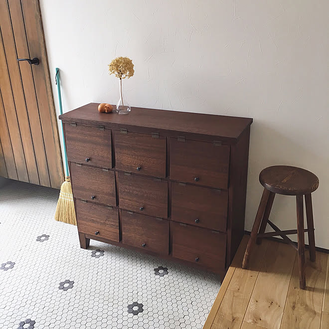 お気に入り アンティーク家具 和レトロ ほうき 下駄箱 などのインテリア実例 19 05 29 09 10 41 Roomclip ルームクリップ