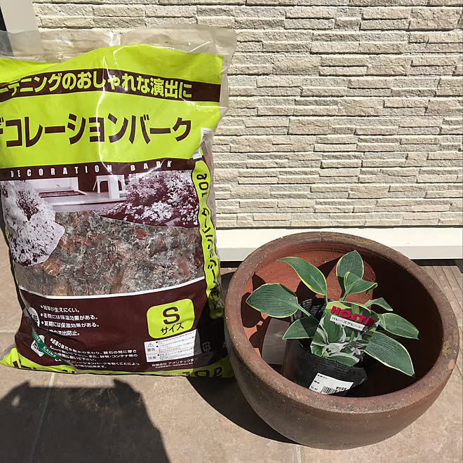 カインズホーム 花壇 ナチュラル ガーデニング 玄関 入り口のインテリア実例 19 05 25 14 41 10 Roomclip ルームクリップ