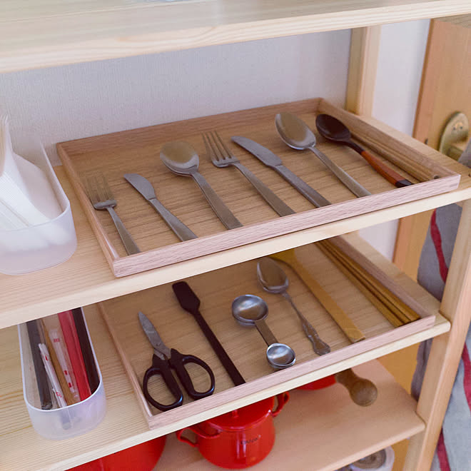 キッチンツール 1k パイン材ユニットシェルフ 持たない暮らし ミニマリスト などのインテリア実例 19 04 28 10 22 35 Roomclip ルームクリップ