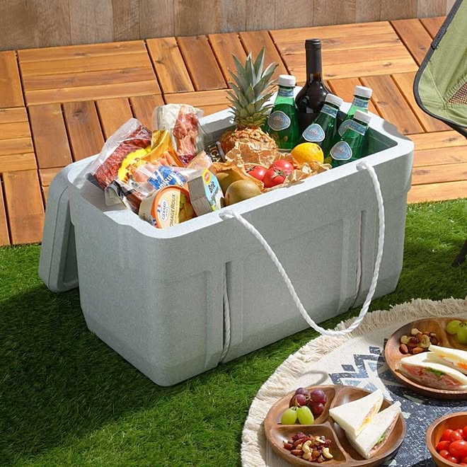 庭 飲み物 q キャンプ ホームパーティー などのインテリア実例 22 06 22 30 16 Roomclip ルームクリップ