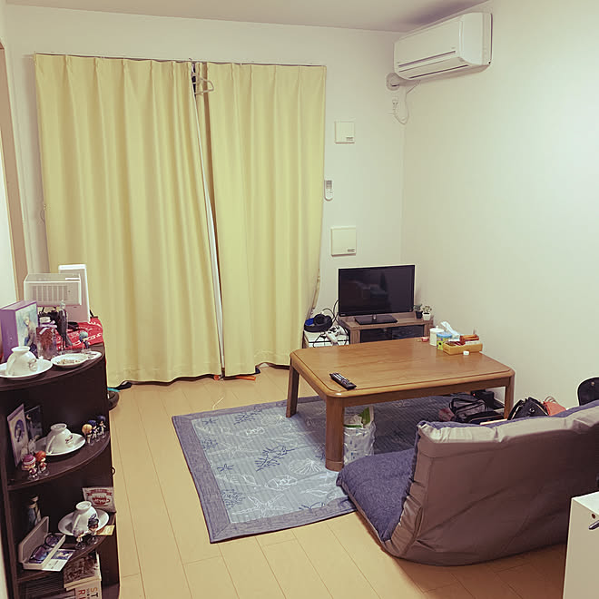 一人暮らし 賃貸 大東建託 1ldk ニトリ リビングのインテリア実例 06 16 23 37 14 Roomclip ルームクリップ