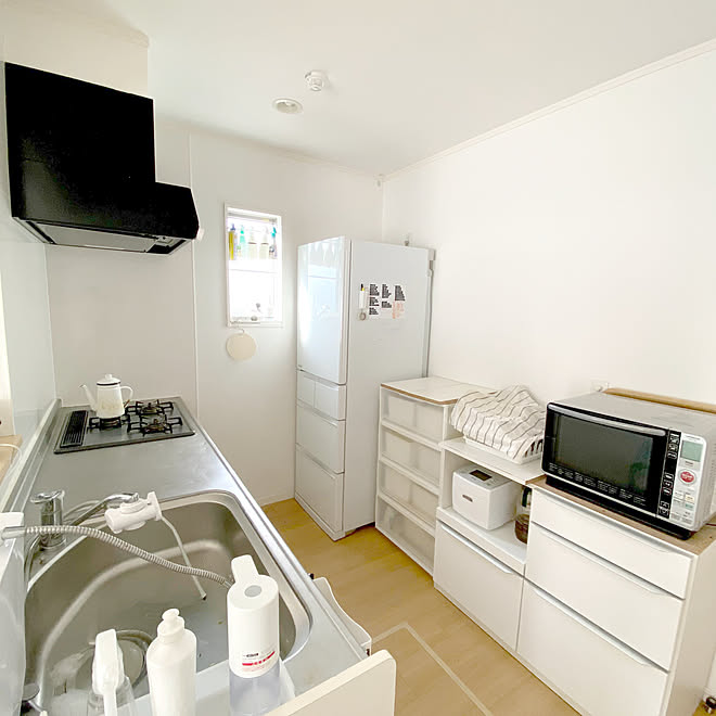 賃貸 2ldk ミニマリスト 6人家族 2ldk賃貸アパート などのインテリア実例 22 04 23 04 47 Roomclip ルームクリップ