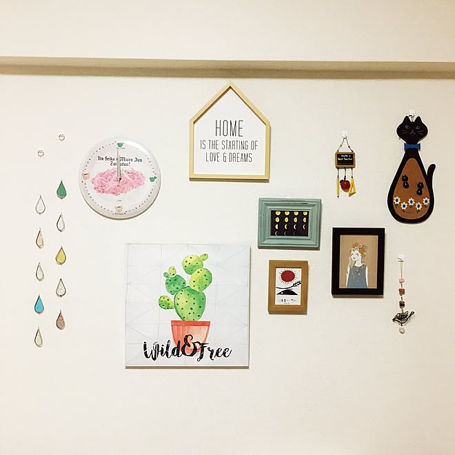 壁 天井 ザツダン いとうせいこう お肉時計 みうらじゅん などのインテリア実例 17 06 18 03 21 Roomclip ルームクリップ