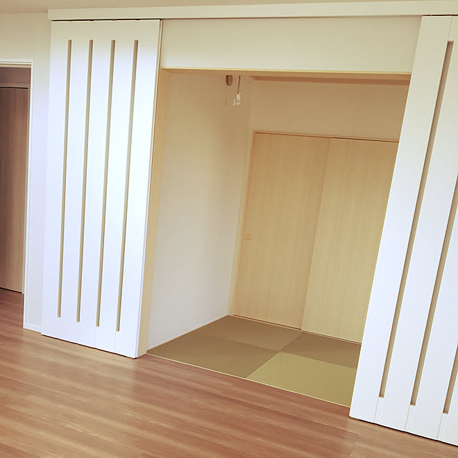 部屋全体 和室 スリッドスライダー 一条工務店 アイスマートのインテリア実例 18 05 07 16 26 45 Roomclip ルームクリップ