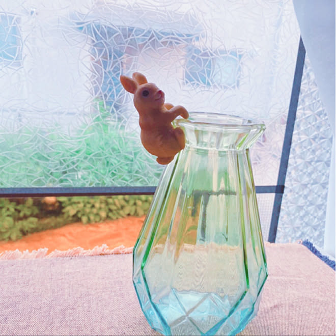 グラデーション ガラスの花瓶 うさぎ雑貨 うさぎのフチ子 ダイソー などのインテリア実例 21 07 01 22 26 25 Roomclip ルームクリップ グラデーション ガラスの花瓶 うさぎ雑貨 うさぎのフチ子 ダイソー などのインテリア実例 21 07 01 22 26 25 Roomclip ルームクリップ
