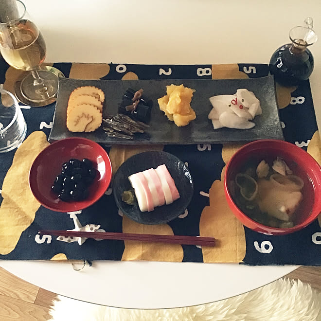 おせち料理 お正月 一人暮らし 和食器のある暮らし キッチンのインテリア実例 22 01 01 17 41 14 Roomclip ルームクリップ