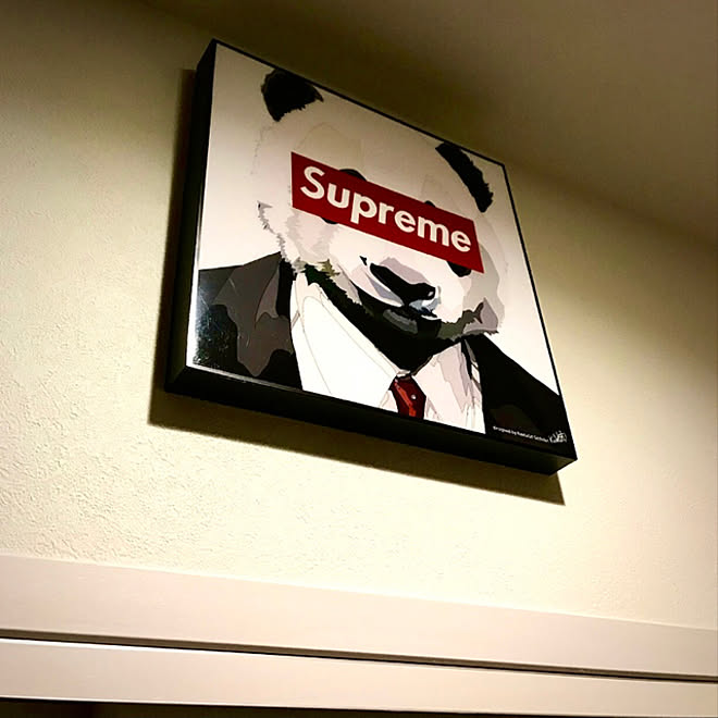 キータタットシティケット Keetatat Sitthiket Supreme パンダ ポップアートパネル などのインテリア実例 21 09 27 11 17 45 Roomclip ルームクリップ