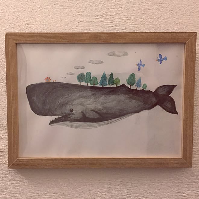 壁 天井 クジラ フレーム ダイソー イラスト などのインテリア実例 17 07 05 37 53 Roomclip ルームクリップ 壁 天井 クジラ フレーム ダイソー イラスト などのインテリア実例 17 07 05 37 53 Roomclip ルームクリップ