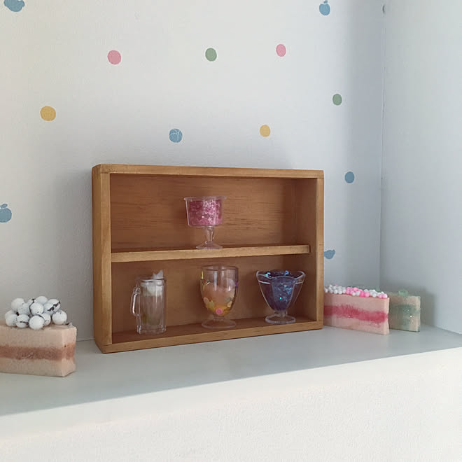 子供の作品 ニッチ 子供部屋 居心地の良い家 注文住宅 などのインテリア実例 19 06 02 16 17 42 Roomclip ルームクリップ