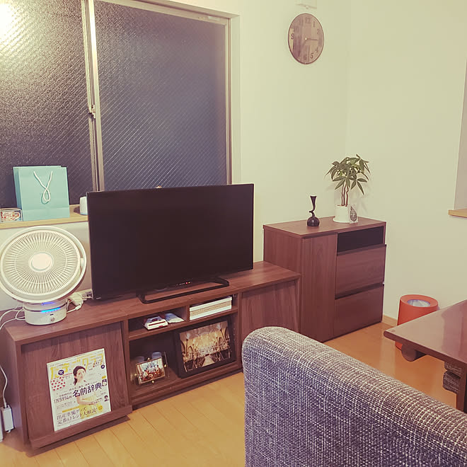 リビング テレビ台 テレビボード 観葉植物 北欧 などのインテリア実例 19 08 06 08 28 18 Roomclip ルームクリップ