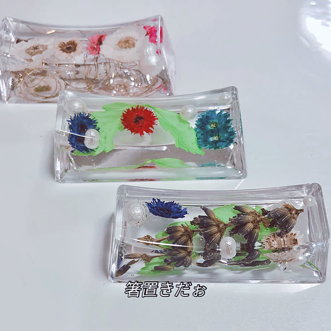 固まるハーバリウム ハンドメイド Diy ドライフラワー インアリウム などのインテリア実例 19 10 17 00 36 40 Roomclip ルームクリップ