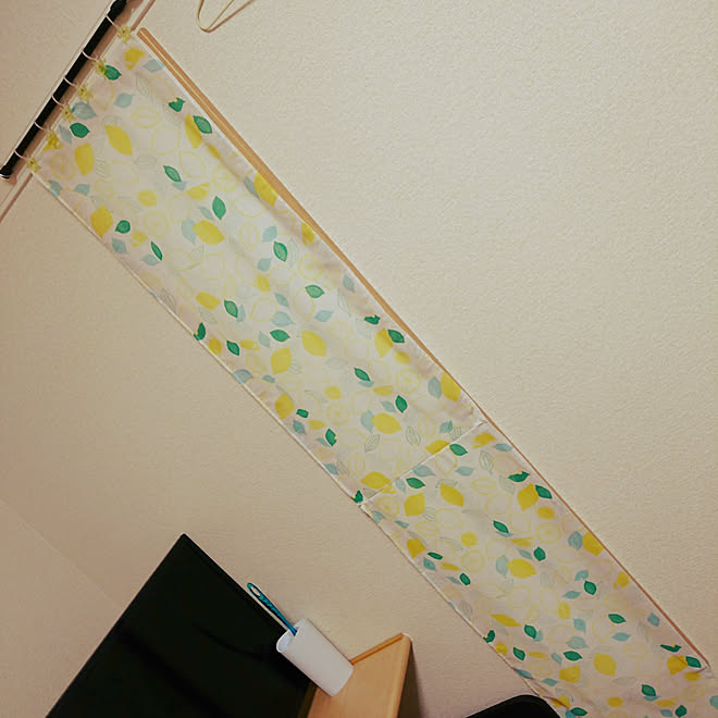 リビング 鏡 カーテン カバー レオパレスのインテリア実例 18 08 05 21 35 19 Roomclip ルームクリップ