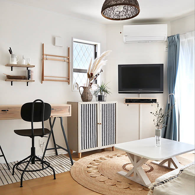 作業部屋 ナチュラルインテリア Diy 海外インテリアに憧れる 建売住宅 などのインテリア実例 05 03 12 32 Roomclip ルームクリップ