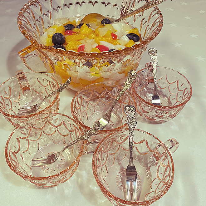 【昭和】カガミクリスタル パンチボウル フルーツポンチ等に カガミクリスタル パンチボウル フルーツポンチ等に カガミ